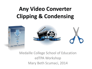 Any Video Converter Clipping Presentation