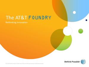 AT&T Foundry – Fostering Innovation