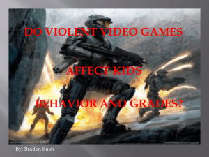 Violent Video Gamers