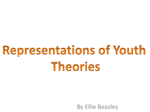 Representations of Youth Theories