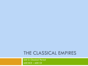 The Classical Empires - Fort Thomas Independent Schools