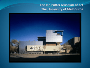 The Ian Potter Museum of Art The University of Melbourne