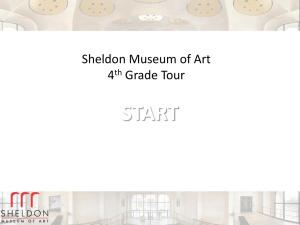 PPT - Sheldon Museum of Art
