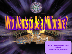Who Wants to be a Millionaire Reader