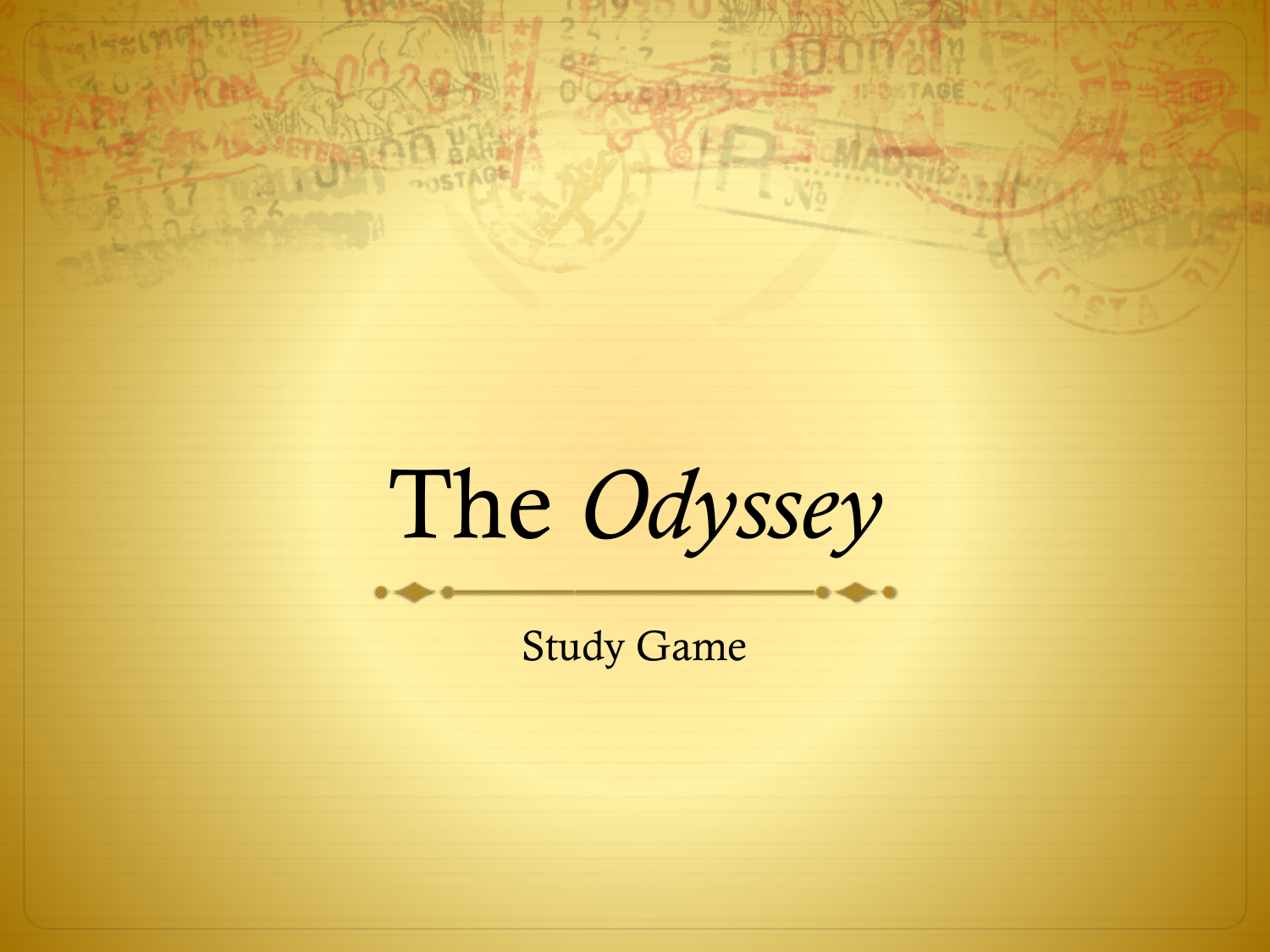 odyssey definition