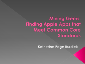 Mining Gems: Finding Apple Apps that Meet