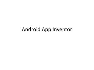 Android App Inventor