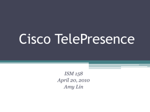 Cisco TelePresence