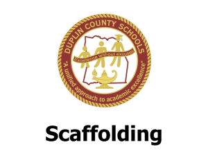 Introduction to Scaffolding PowerPoint