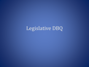 Legislative DBQ - Lindbergh School District