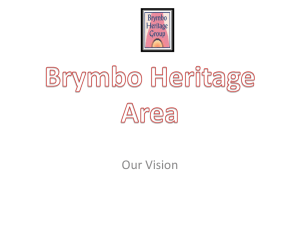 BHG Vision for Heritage Area