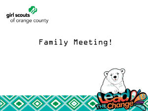 Family Meeting PowerPoint