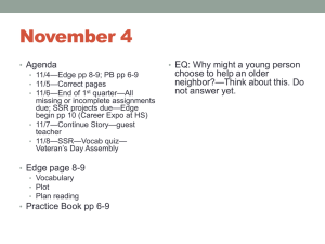 November Essentials - Shelton School District