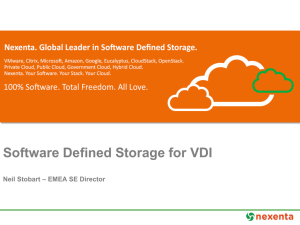 Software-Defined - Dell Desktop Virtualization Forum