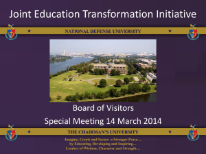 Joint Education Transformation Initiative