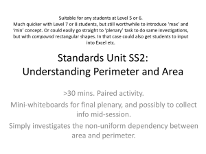 Standards Unit N6: Developing Proportional