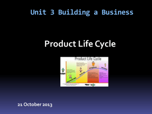 Product Life Cycle