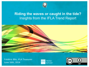 IFLA Trend Report - Centralbibliotek.dk
