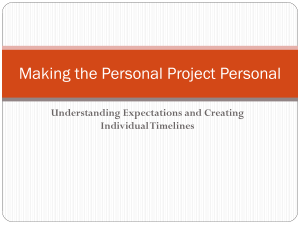 PP Expectations PowerPoint