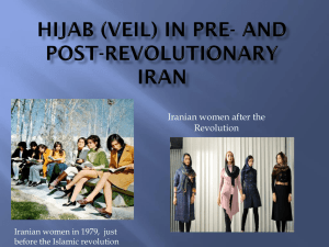 Hijab (Veil) in Pre