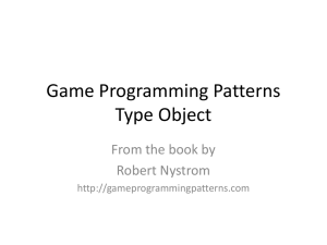 Type Object Pattern