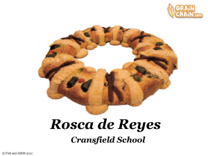 Rosca de Reyes - The Grain Chain