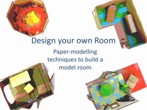 the design your own room lesson plan.