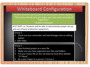 Whiteboard Configuration