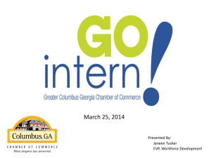 GO intern! Program Introduction Powerpoint