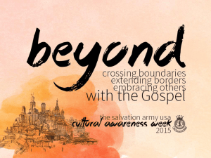 powerpoint-the gospel of christ beyond boundaries