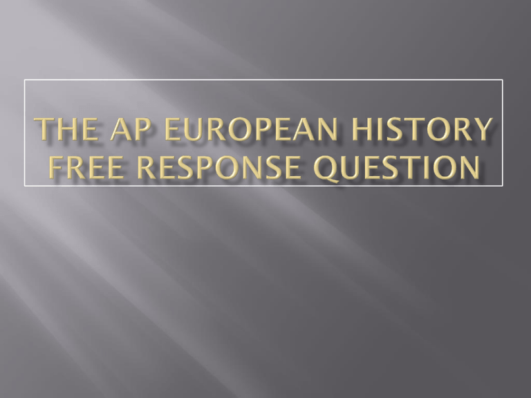 ap european history essay prompts