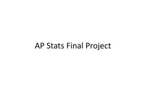 AP Stats Final Project