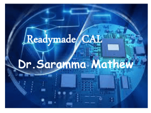 7. ready cal - Prof. Dr. Saramma Mathew