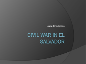 Civil War in El Salvador