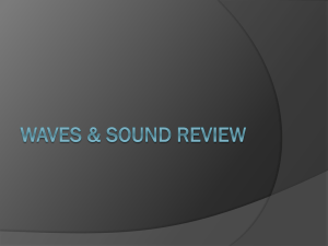 Waves & Sound Review