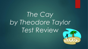 The Cay by Theodore Taylor Test Review