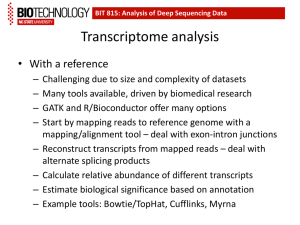 Transcriptome analysis