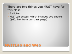 Make sure you have a valid MyITLab account and can get into