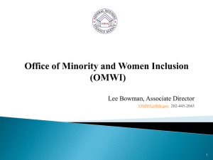 omwi - Women in Default Services