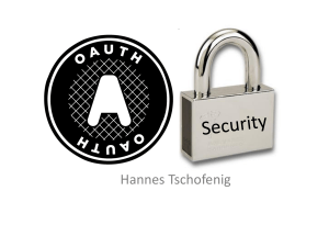OAuth Security (Beijing IETF, Nov. 2010)