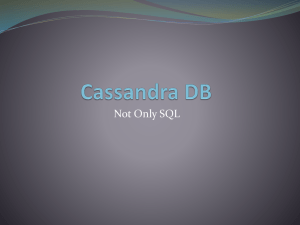 Cassandra DB