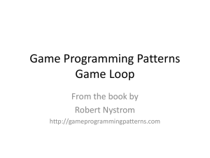 Game Loop Pattern