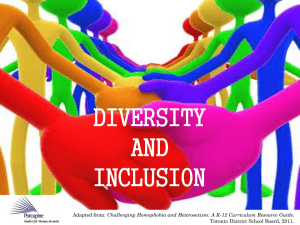 Diversity and Inclusion PowerPoint Presentation