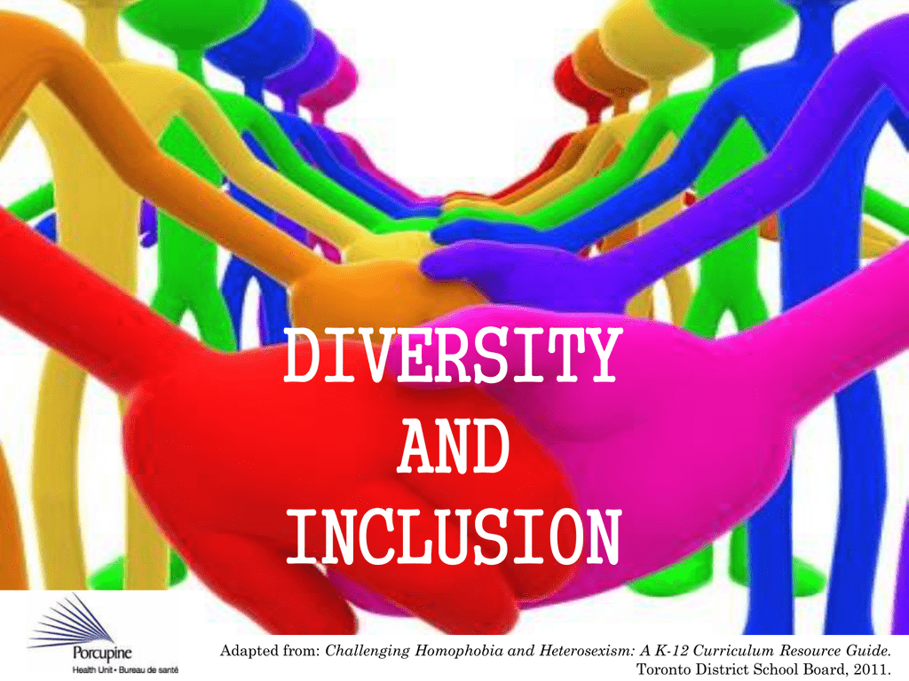 Diversity And Inclusion Powerpoint Template