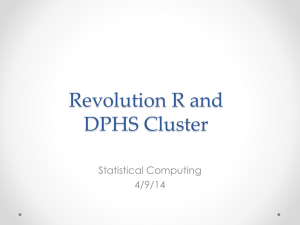 Revolution R_StatCompute2014