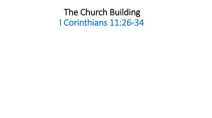 Powerpoint file - Hickory Ridge Church of Christ