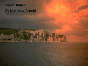 Реферат: Dover Beach By Matthew Arnold Essay Research