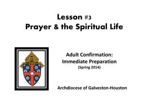 How do you pray? - Archdiocese of Galveston