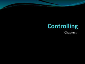 controlling and coordination