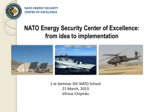NATo Energy Security Centre of Excellence